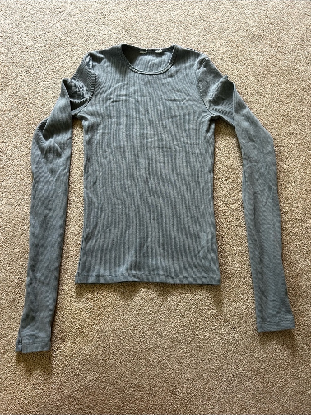 Glassons Long-Sleeve Top in Baby Blue